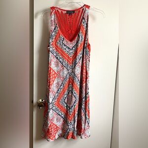 Luxology Exotic Summer Sleeveless Dress size 4